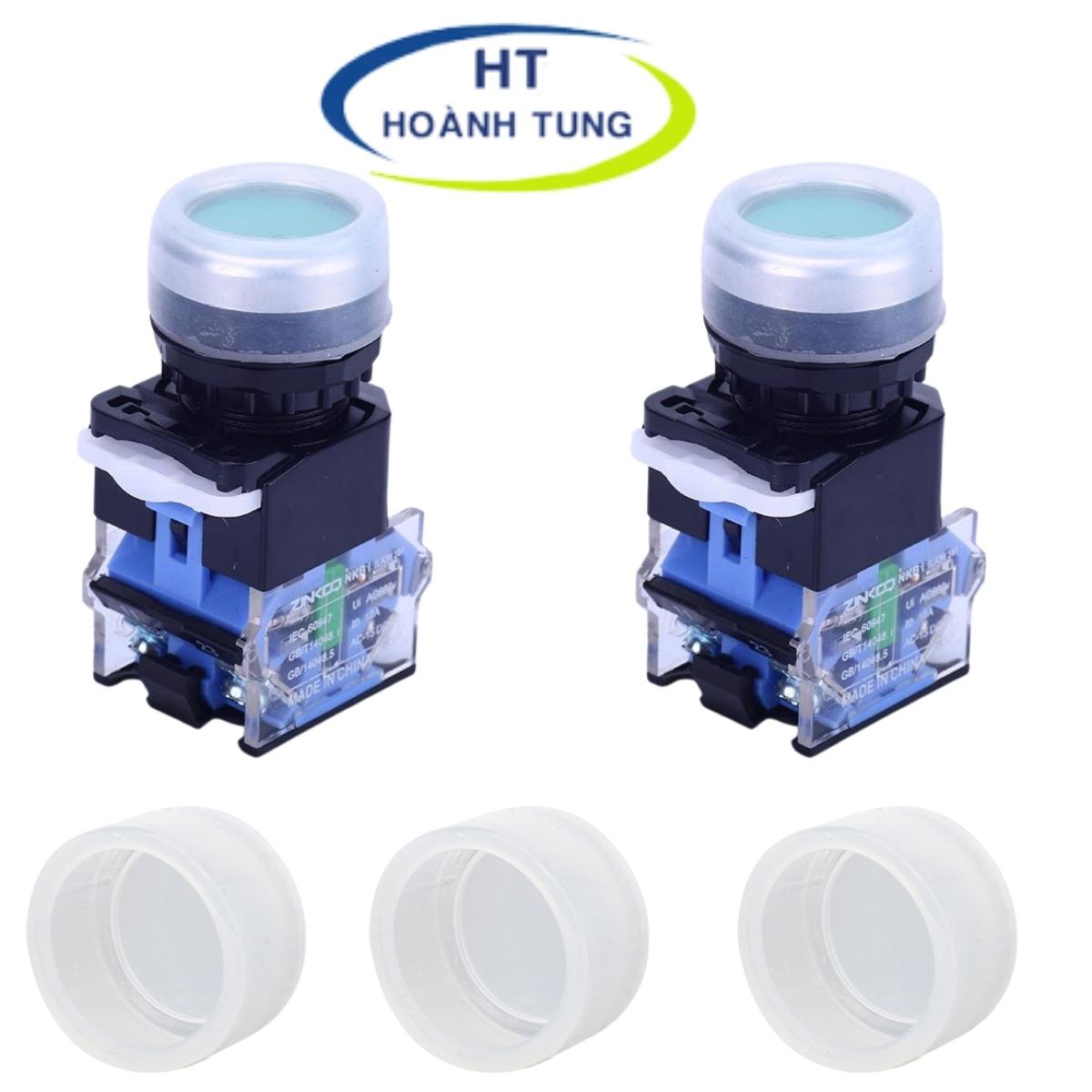 Nắp chụp cao su kín nước chống bụi bảo vệ nút nhấn đề phi 22mm dùng cho dòng sản phẩm LA38-11, LAY37-11, 10sp/túi