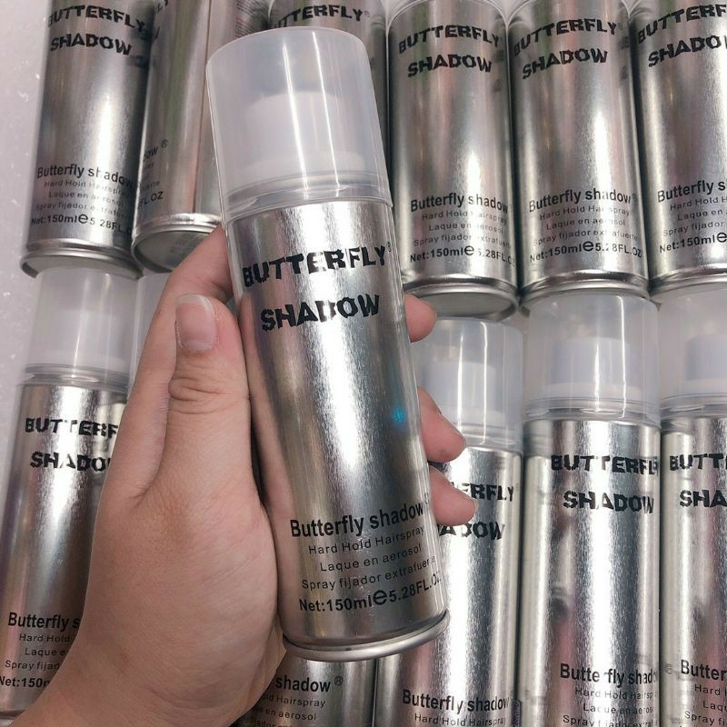 ✔️✔️keo xịt tóc butterfly shadow mini 150ml ✔️✔️