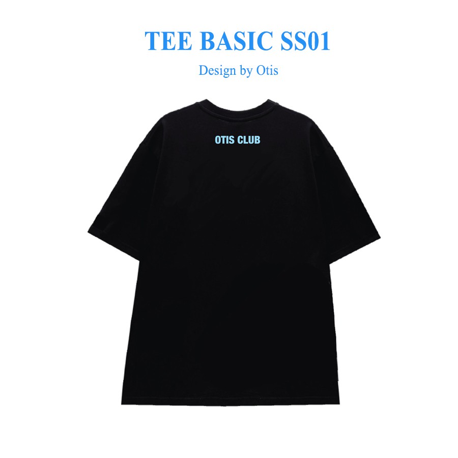 Áo thun tay lỡ cotton local brand otis club - basic ss01