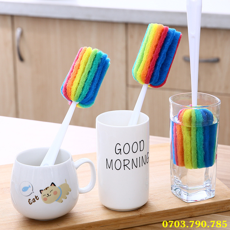 Cây rửa ly 7 màu