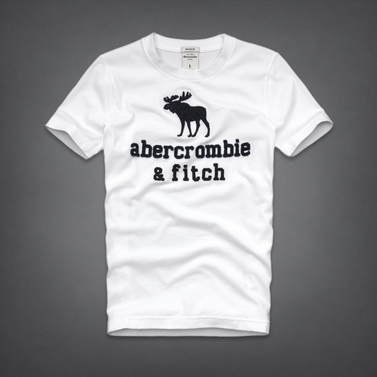 Áo thun Abercrombie White & Black new