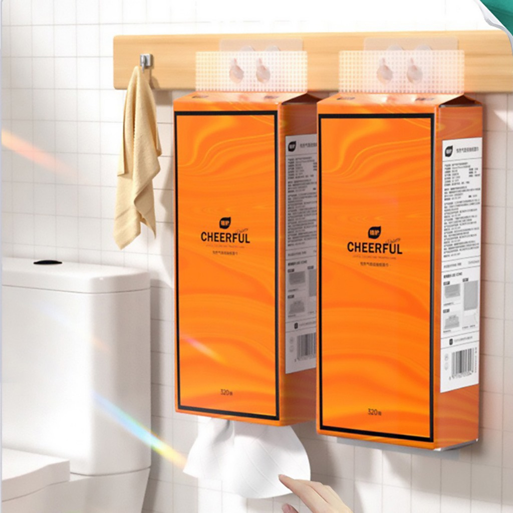 Giấy rút treo tường- giấy ăn - giấy vệ sinh 1280 tờ