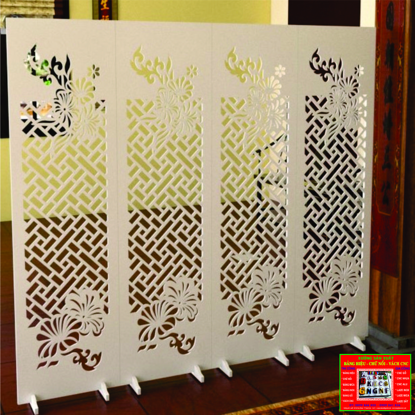 Vách ngăn CNC 60x180cm