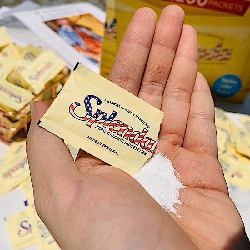 ĐƯỜNG ĂN KIÊNG SPLENDA KHÔNG CALO [SET 20-50-100 GÓI]
