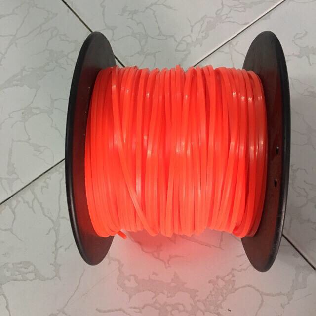 [HCM]( 3.5mm - cước vuông)  Cước phát cỏ cam /  dây cước máy cắt cỏ. 10m - 20M