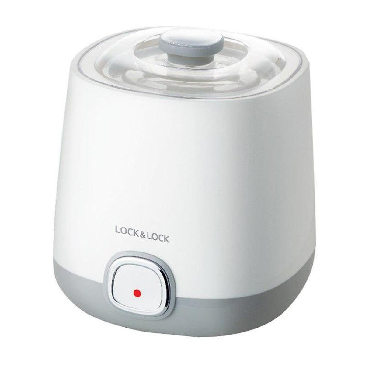 Máy làm sữa chua lock&lock ejy110slv - dung tích 1000ml - công suất 20w