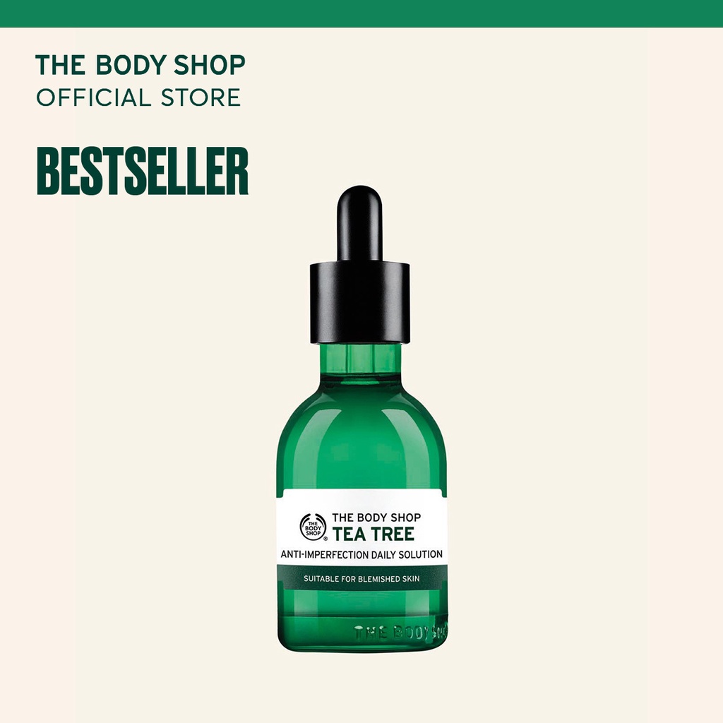 Hồ Chí Minh Tinh chất dưỡng da dành cho da mụn The Body Shop tea tree anti-imperfection daily solution 50ml Hàng sẵn sàng