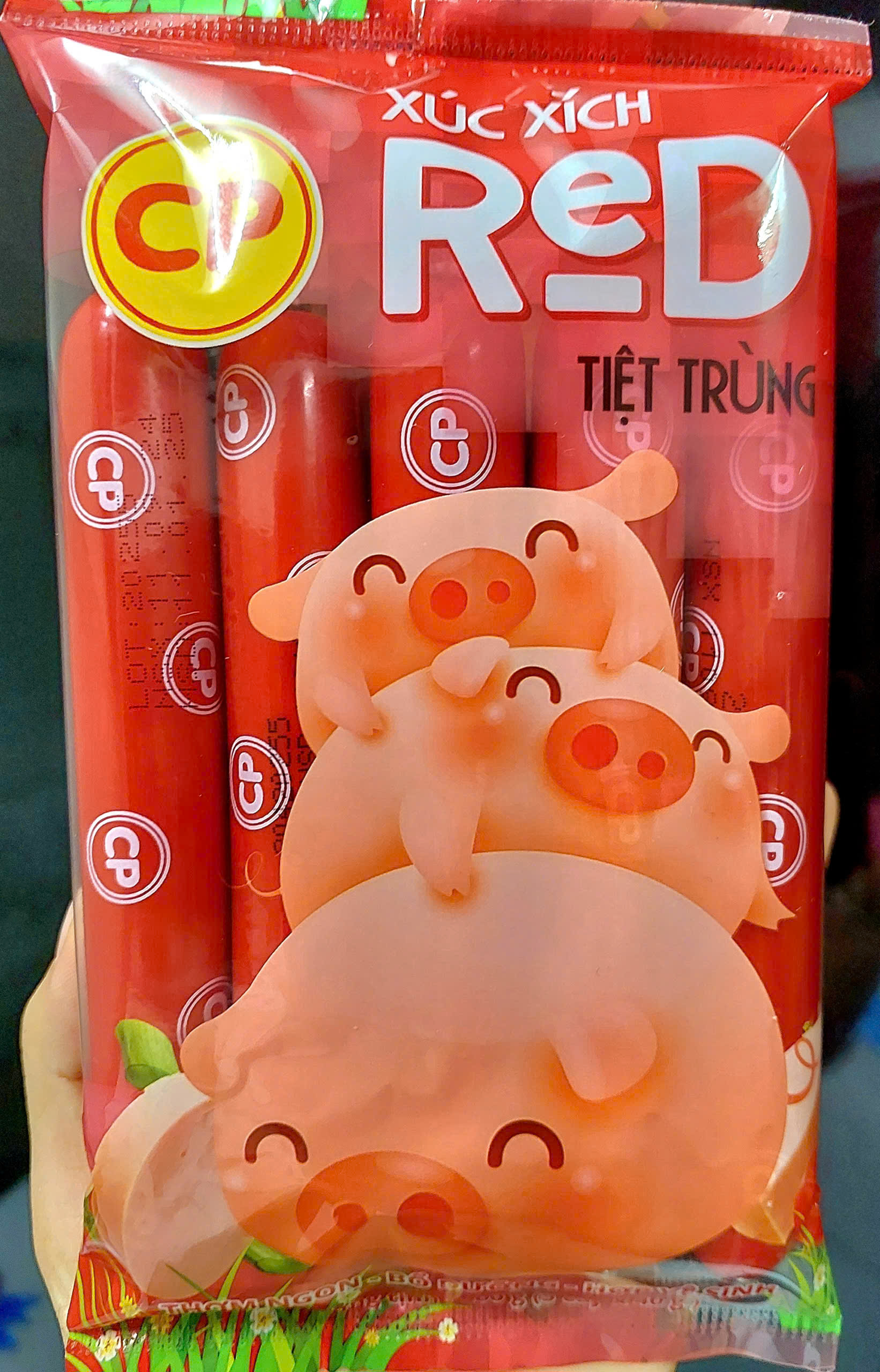 Xúc xích tiệt trùng CP gói 200g_Monhi_Food