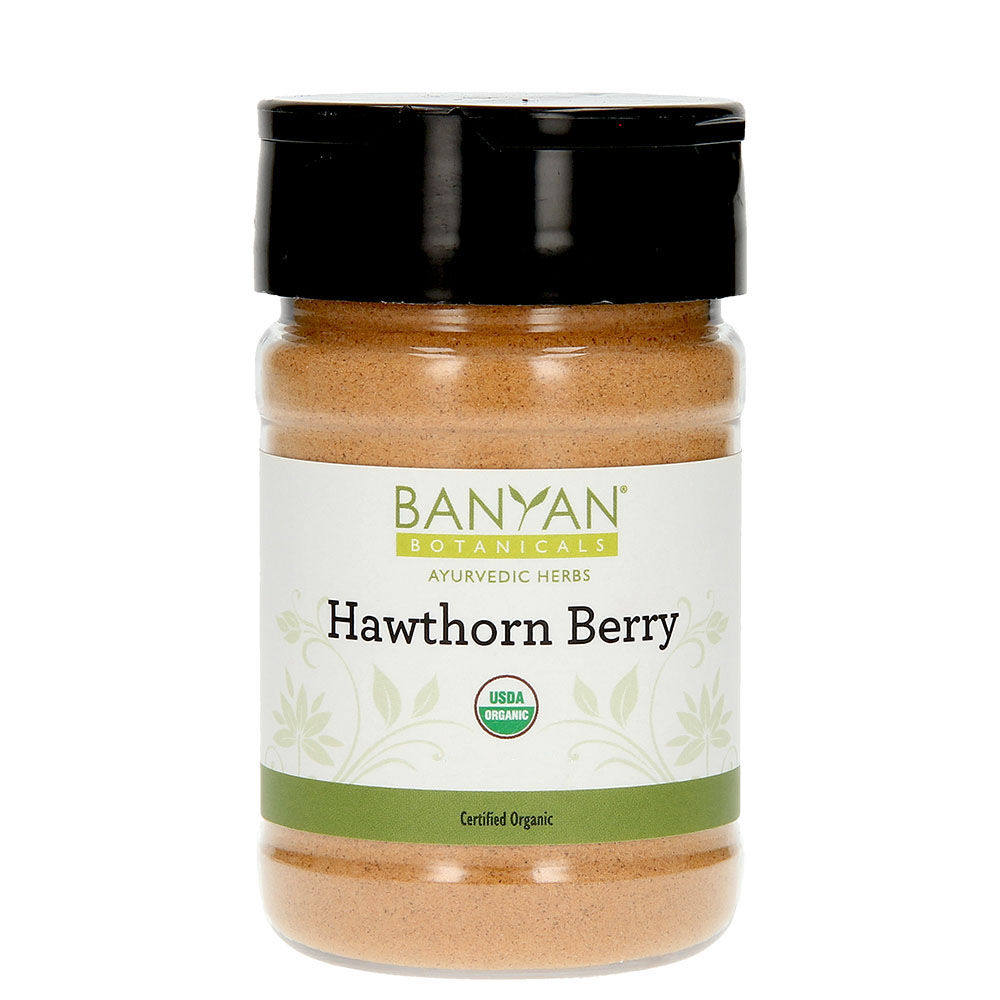 Banyan Botanicals Hawthorn Berry powder - Bột Chi Sơn Trà Giúp duy trì mức