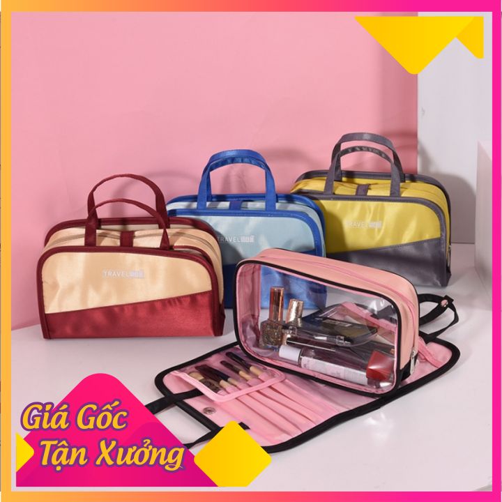 Túi Đựng Mỹ Phẩm Và Đồ Dùng Cá Nhân Du Lịch Nhỏ Gọn Xinh Xắn Cực Tiện Lợi Đa Dạng Mẫu Mã Kiểu Dáng Thời Trang Sành Điệu