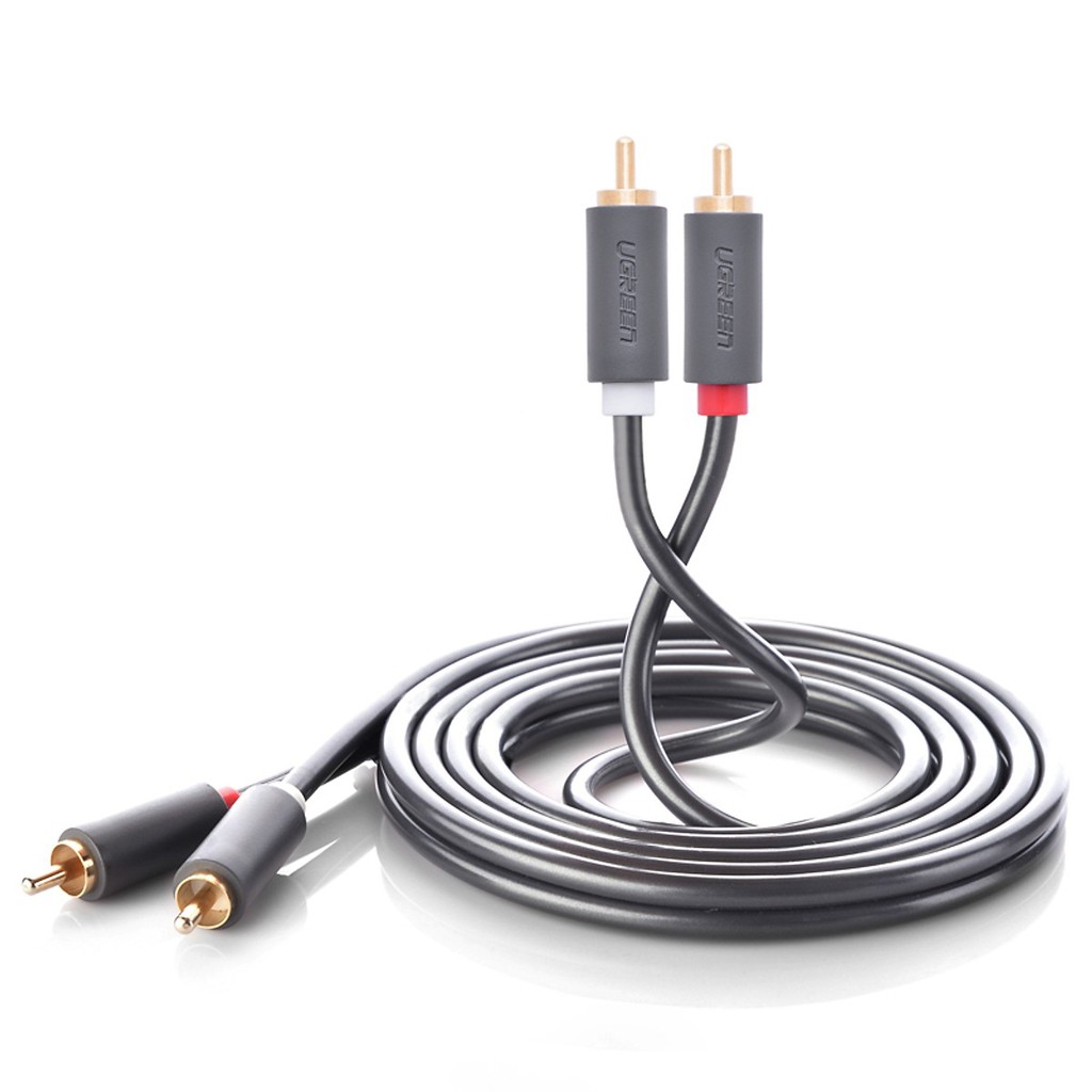 Cáp av 2 đầu hoa sen 3m ugreen 10519 cao cấp - hàng chính hãng bảo hành 18 tháng