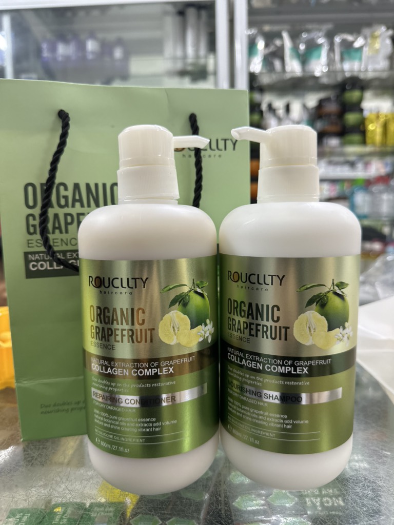 Gội xả bưởi Roucllty Organic