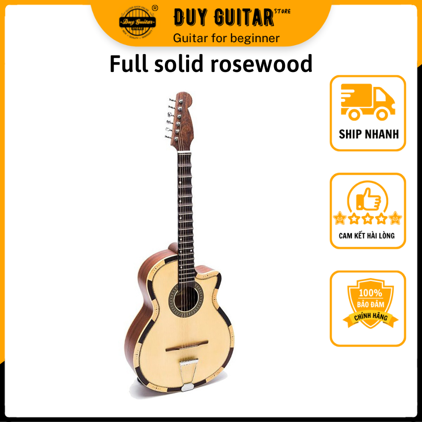 Đàn Ghitar vọng cổ DVC250 đàn guitar thùng phím lõm chơi đờn ca tài tử cải lương, dòng guitar chất lượng tốt âm thanh mùi Duy Guitar Store