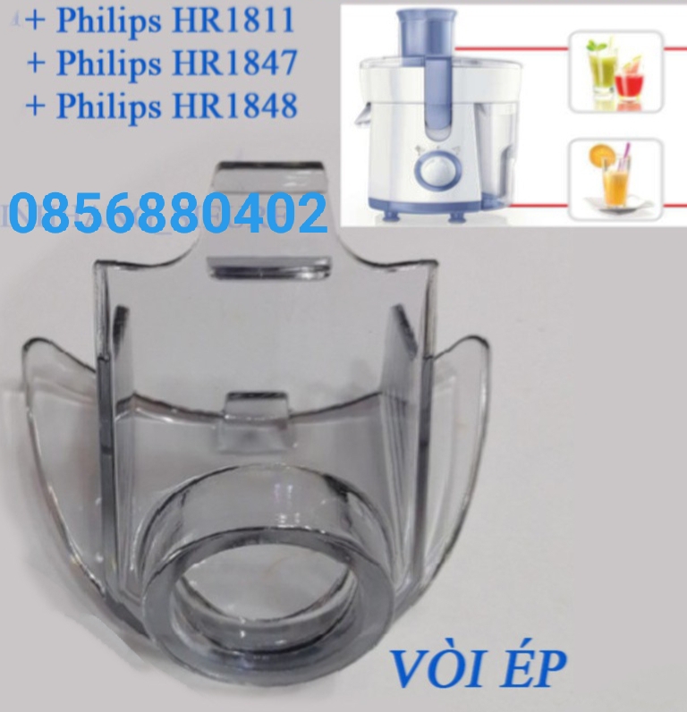 Phụ kiện máy xay - vòi ép máy ép trái cây philips hr1811 hr1847 hr1848