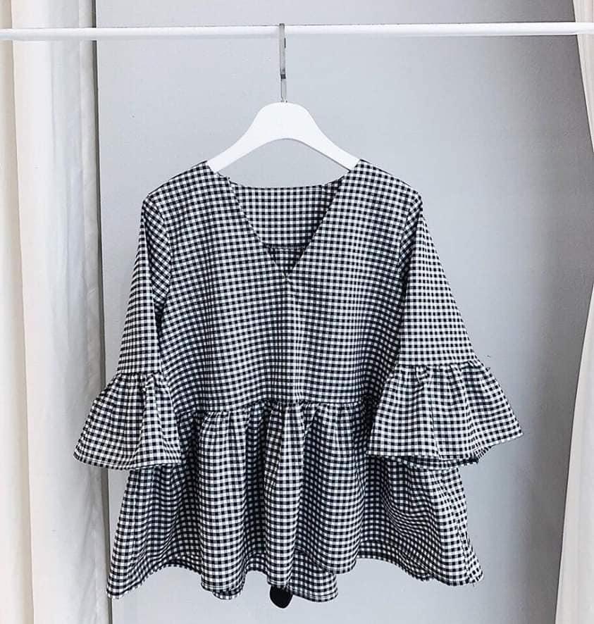 áo kiểu nữ -áo babydoll-tay lỡ