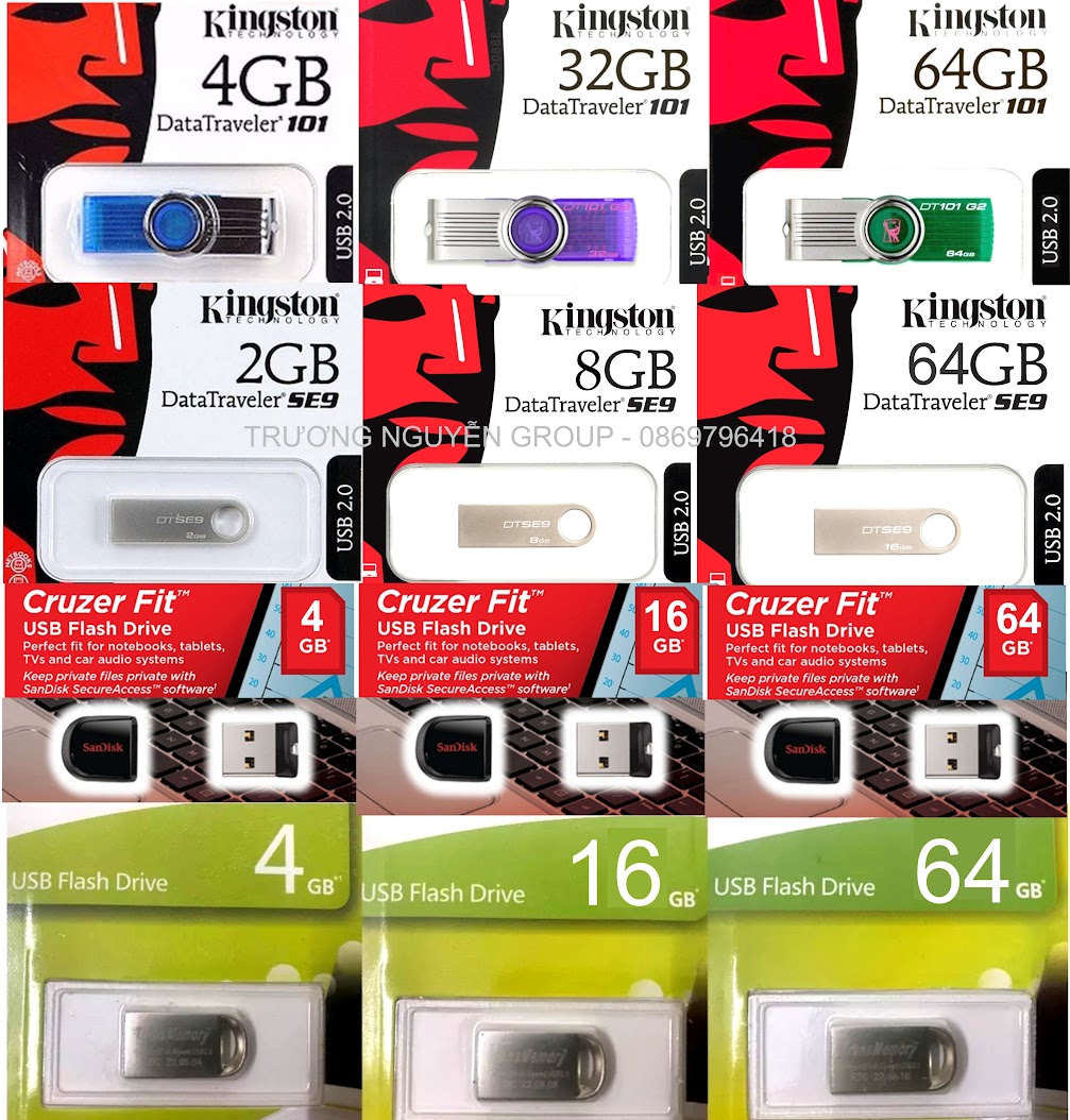 Usb Kingston bảo hành 5 năm chất lượng cao 64gb 32gb 16gb 8gb 4gb 2gb - thích hợp lưu trữ dữ tài liệu cơ quan văn phòng se9 dt101 CZ33 U202