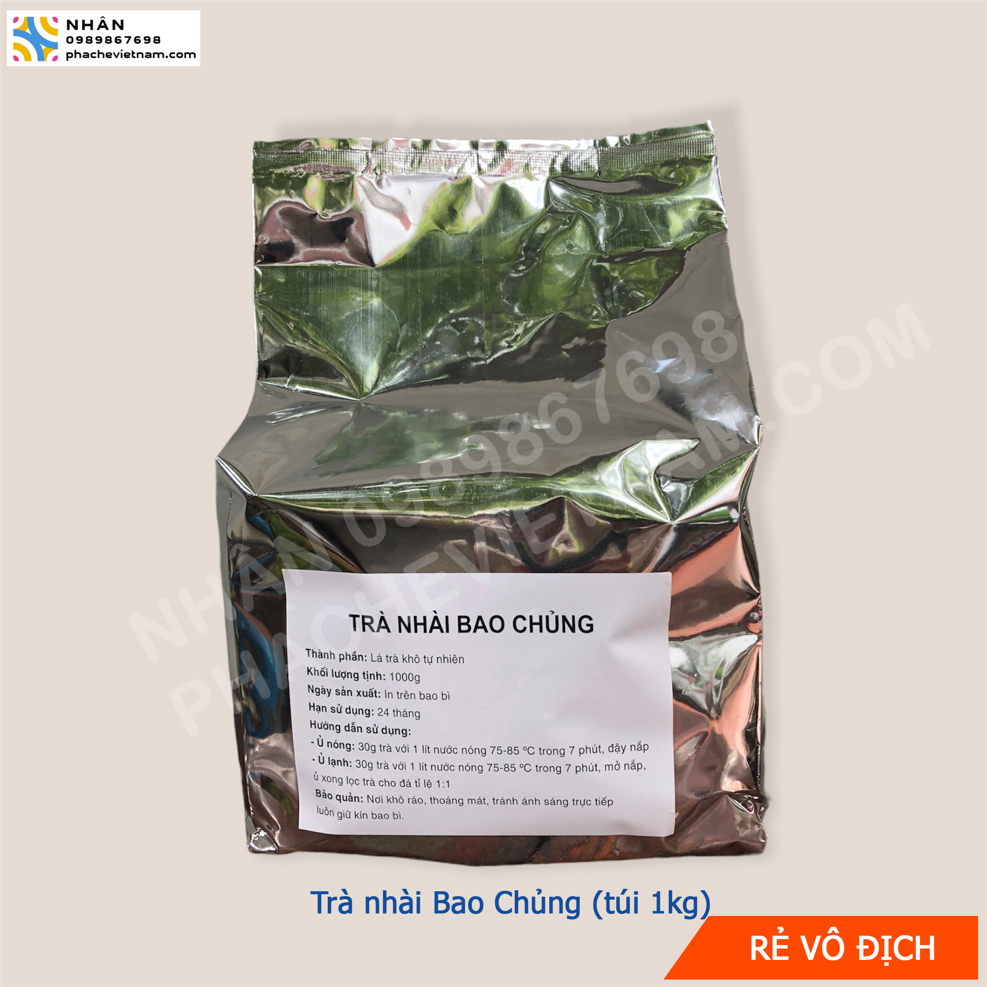 Trà nhài Pouchong - Bao Chủng - chuyên dùng pha trà chanh