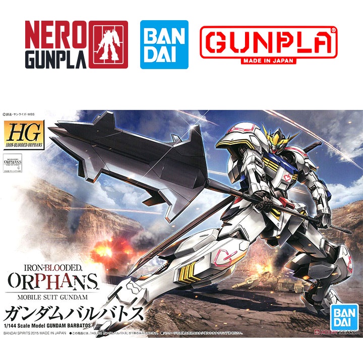 Mô hình lắp ráp bandai gunpla hg ibo 1/144 gundam barbatos