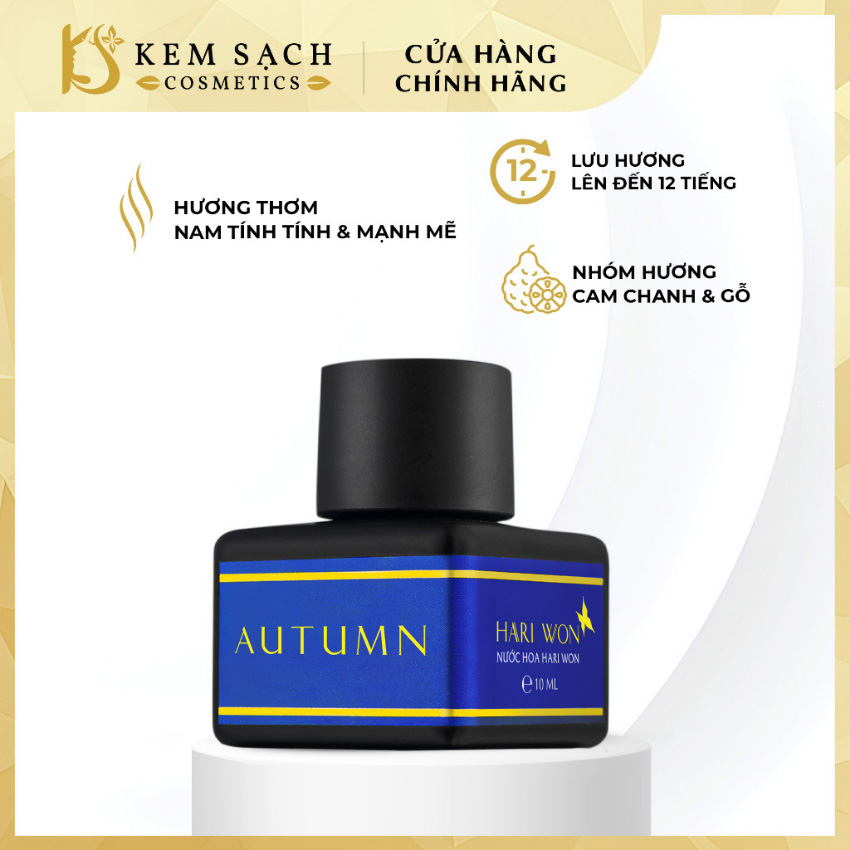 nước hoa chấm Hari Won autumn là dòng nước hoa chấm cao cấp dành cho nam - NAGOLAN