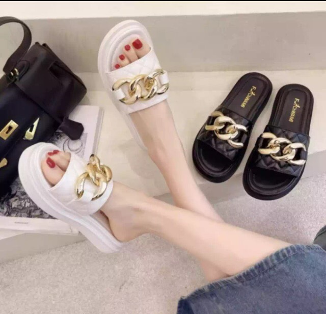 Dép quai ngang siêu nhẹ đế đúc 3,5cm