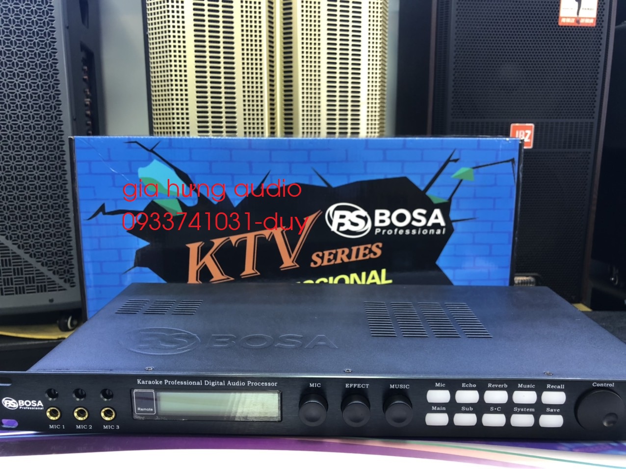 Vang số Karaoke X5-Bosa