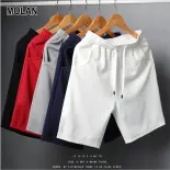 MOLAN Quần Năm Điểm Cho Nam Quần Soóc Đi Biển Quần Soóc Thể Thao Chạy Bộ Thường Ngày Cho Nam Quần Ống Đứng Cho Nam Thoải Mái Và Thoáng Khí