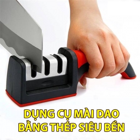 [HCM]Dụng cụ mài dao đa năng thông minh bộ mài dao cầm tay cao cấp 3 in 1