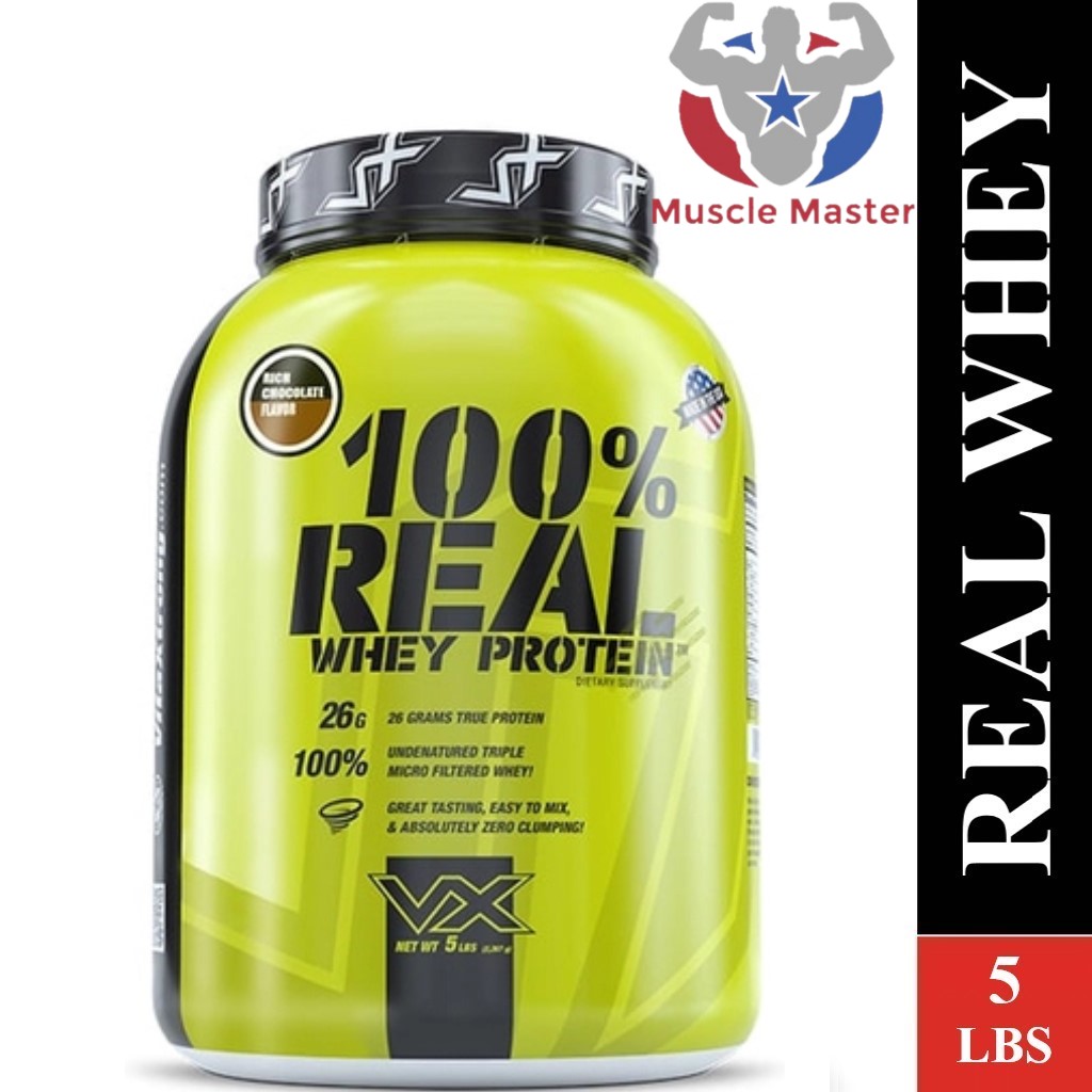 Thực phẩm bổ sung tăng cơ vitaxtrong real whey 5lbs