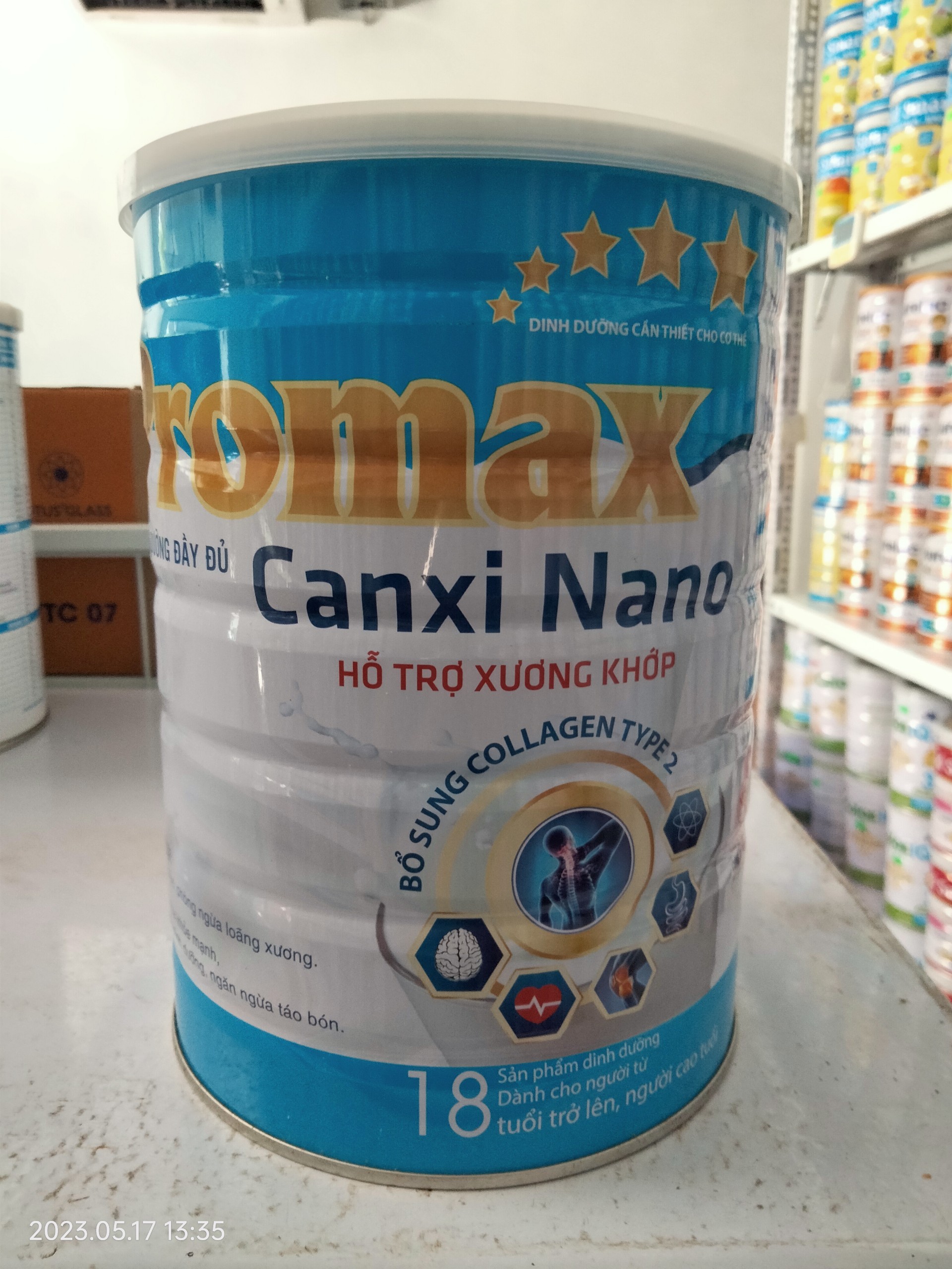Sữa Promax canxi nano