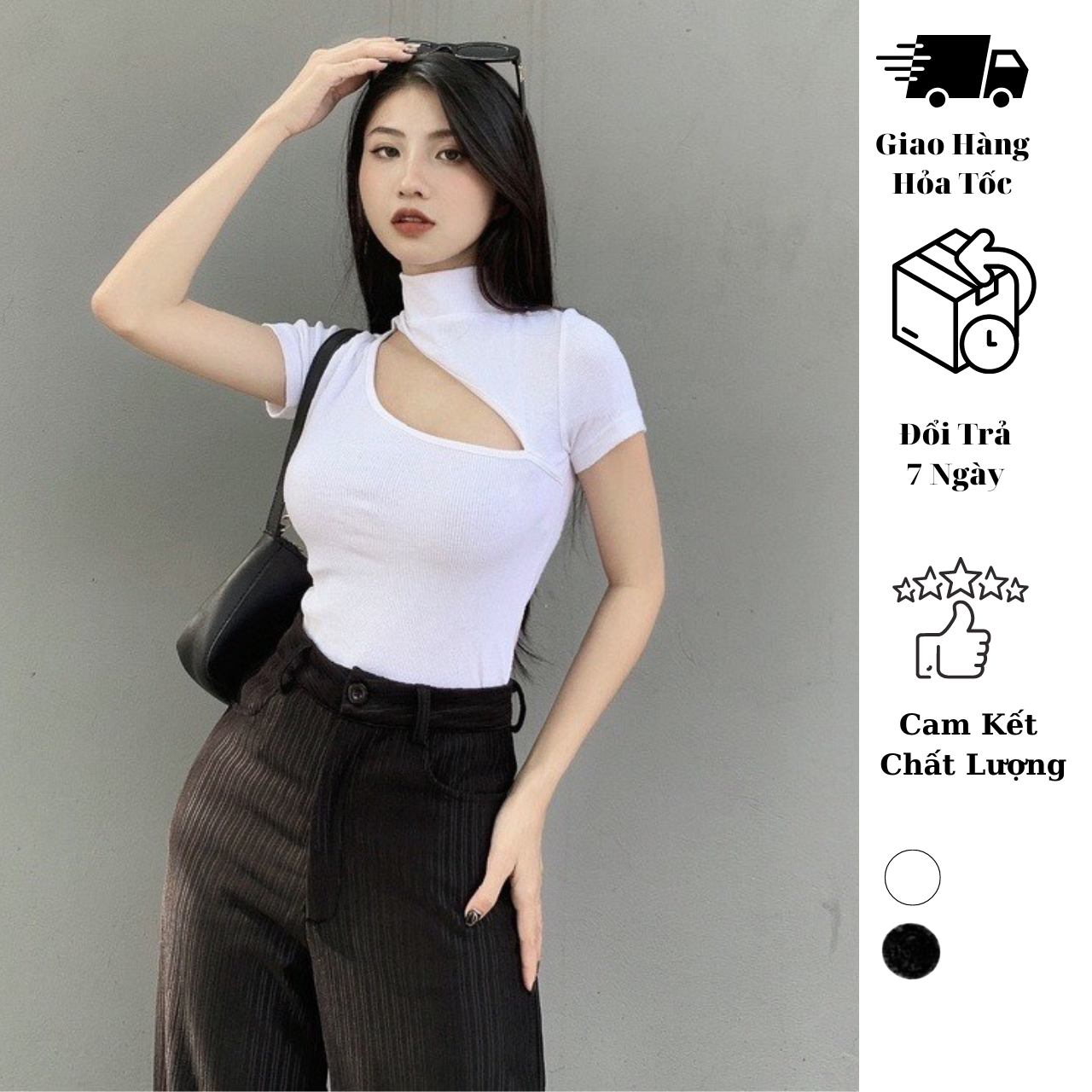 Áo thun tay ngắn ôm body june.sg