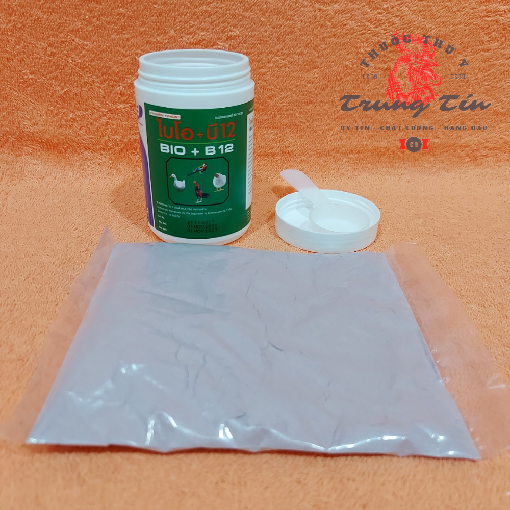 BIO B12 - thuốc gà đá - úm gà con - phòng bệnh gà con ( Thái Lan ) 1 lọ / 150g