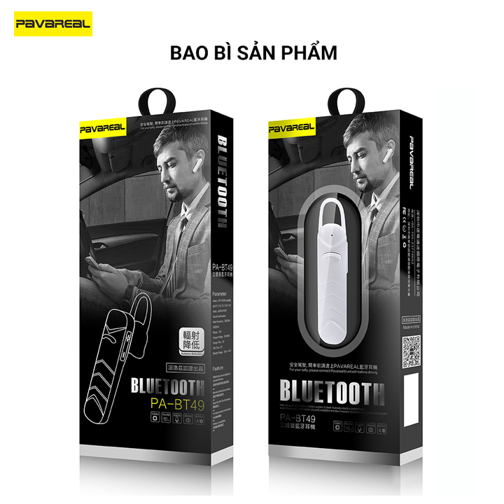 Tai nghe bluetooth cao cấp pavareal bt49