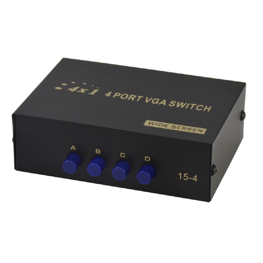 [HCM]Bộ gộp VGA 4 vào 1 ra (4 Port VGA Video Switch)