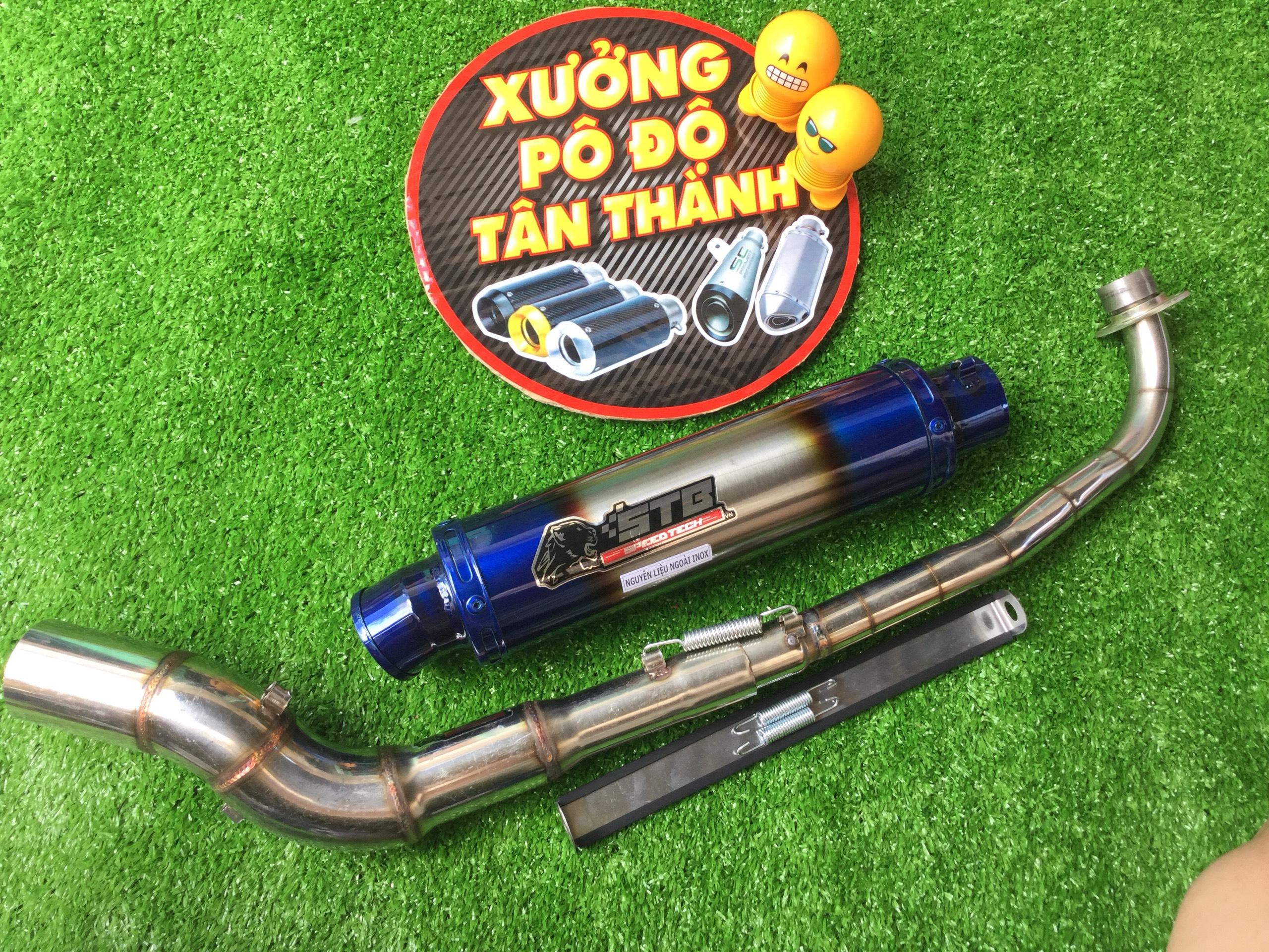Bộ pô stb titan full cổ cong wave 50 - 100, cup, dream, 67, axelo, exciter 50cc,...,Sản Phẩm Chất Lượng, Gian Hàng Uy Tín, Giá Cả Cực Tốt, Mua Ngay.