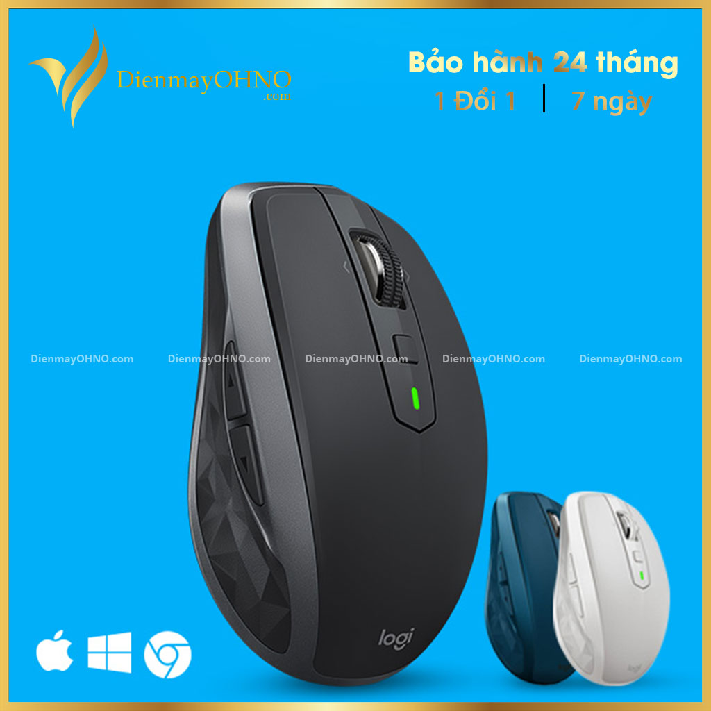 Chuột Không Dây Laptop Sạc Pin LOGITECH MX ANYWHERE 2S - Chuột Bluetooth PC Máy Tính Không Dây Cho Laptop Chính Hãng Wireless Mouse Cute - Điện Máy OHNO