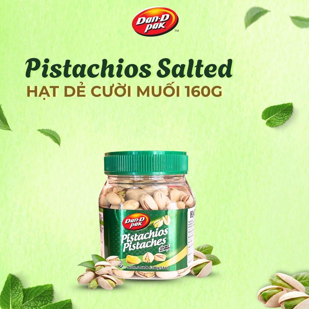 Hạt Dẻ Cười Vị Nấm Truffle Dan D Pak I Pistachios Truffle Flavor I 500g