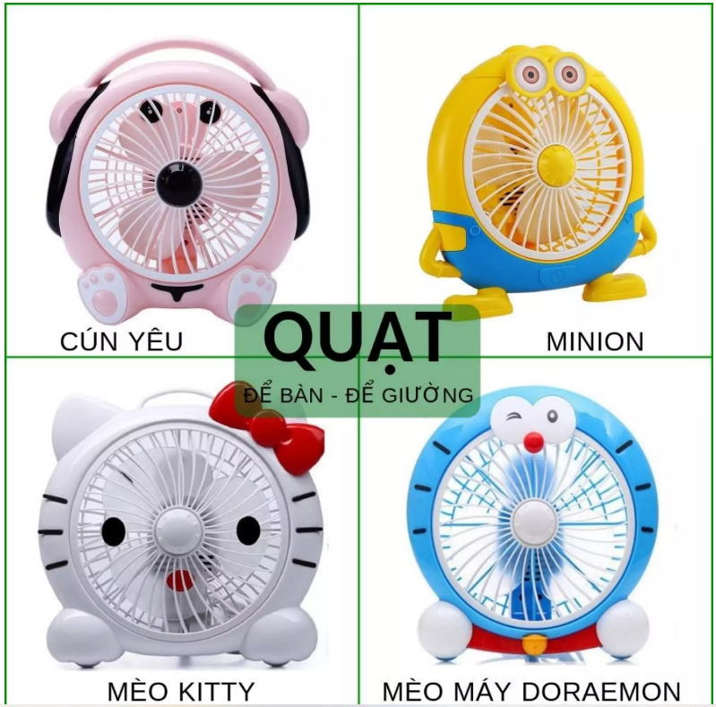 Quạt điện 220v hình thú dễ thương , Quạt hình thú cỡ lớn -Quạt để bàn  quạt mini, quạt điều hòa, quạt cắm điện, quạt bàn, quạt hình thú, quạt hình thú để bàn, quạ mini để bàn, quạt để bàn học, quạt để bàn làm việc