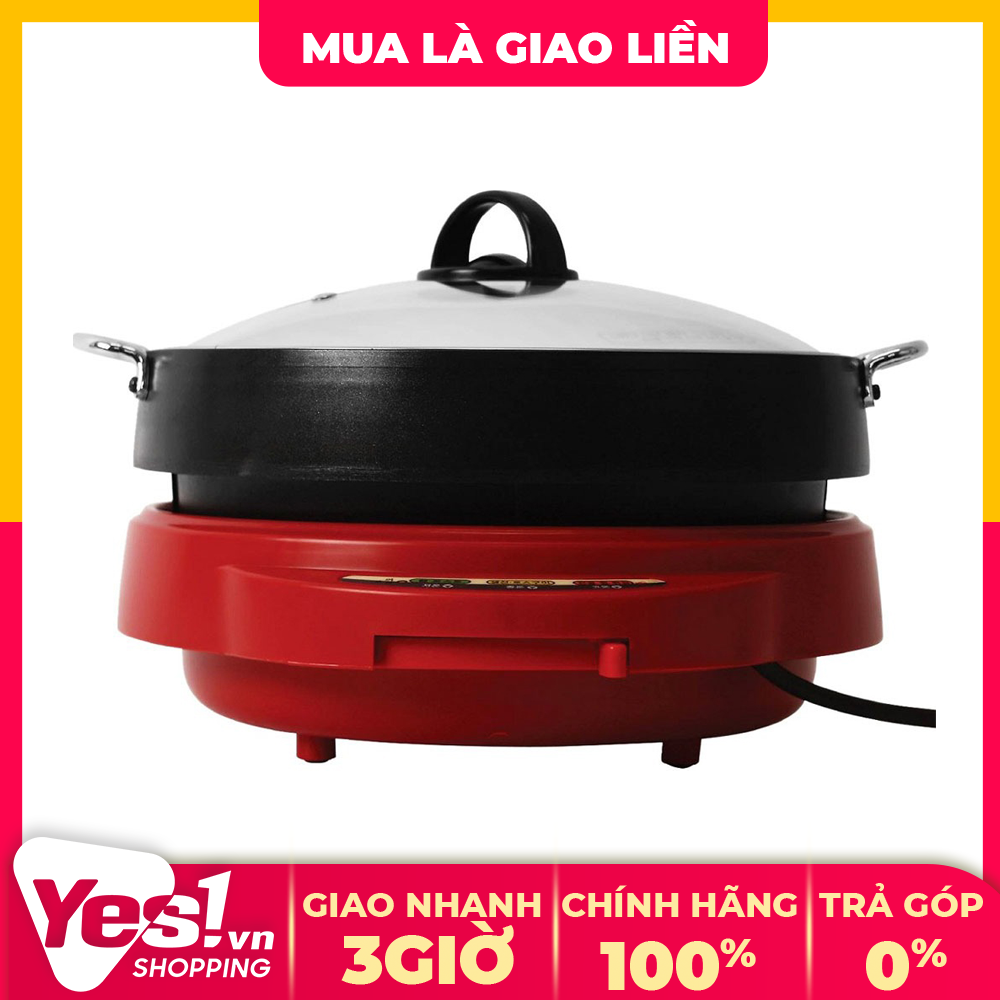 SQ-C350(RED) - Nồi lẩu điện Tiger Queen SQ-C350 - Bảo hành chính hãng - Voucher 10% lên đến 800K