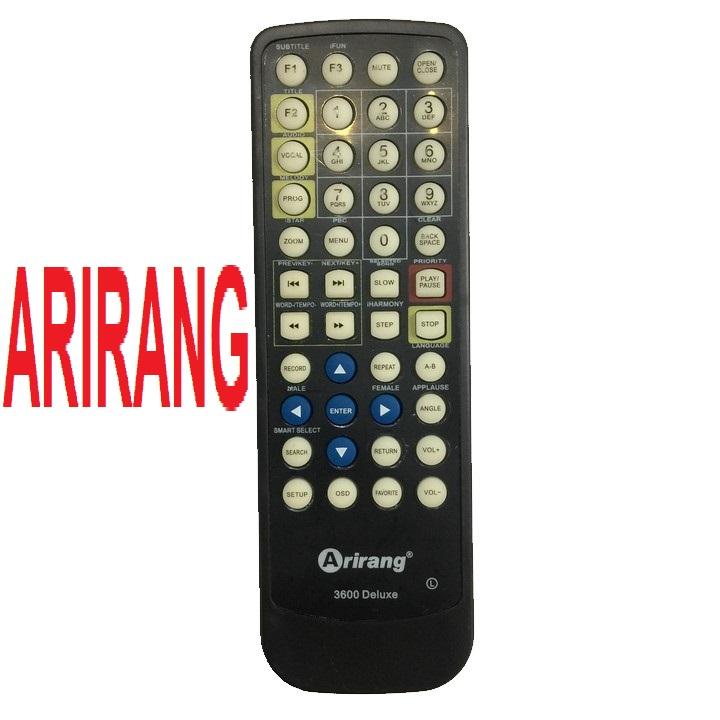 [HCM]Remote ARIRANG AR-3600 Delux - Remote điều khiển karaoke Arirang AR-3600 Deluxe