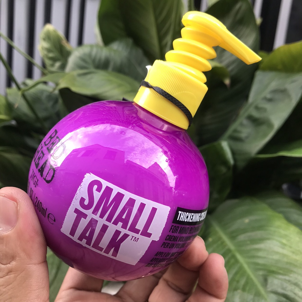 Gel giữ nếp tóc uốn xoăn tạo phồng Tigi Bedhead Small Talk của Mỹ 240ml