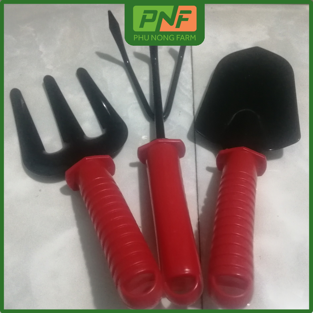 Bộ dụng dụng làm vườn 3 món trồng rau, trồng cây tại nhà - PhuNongFarm