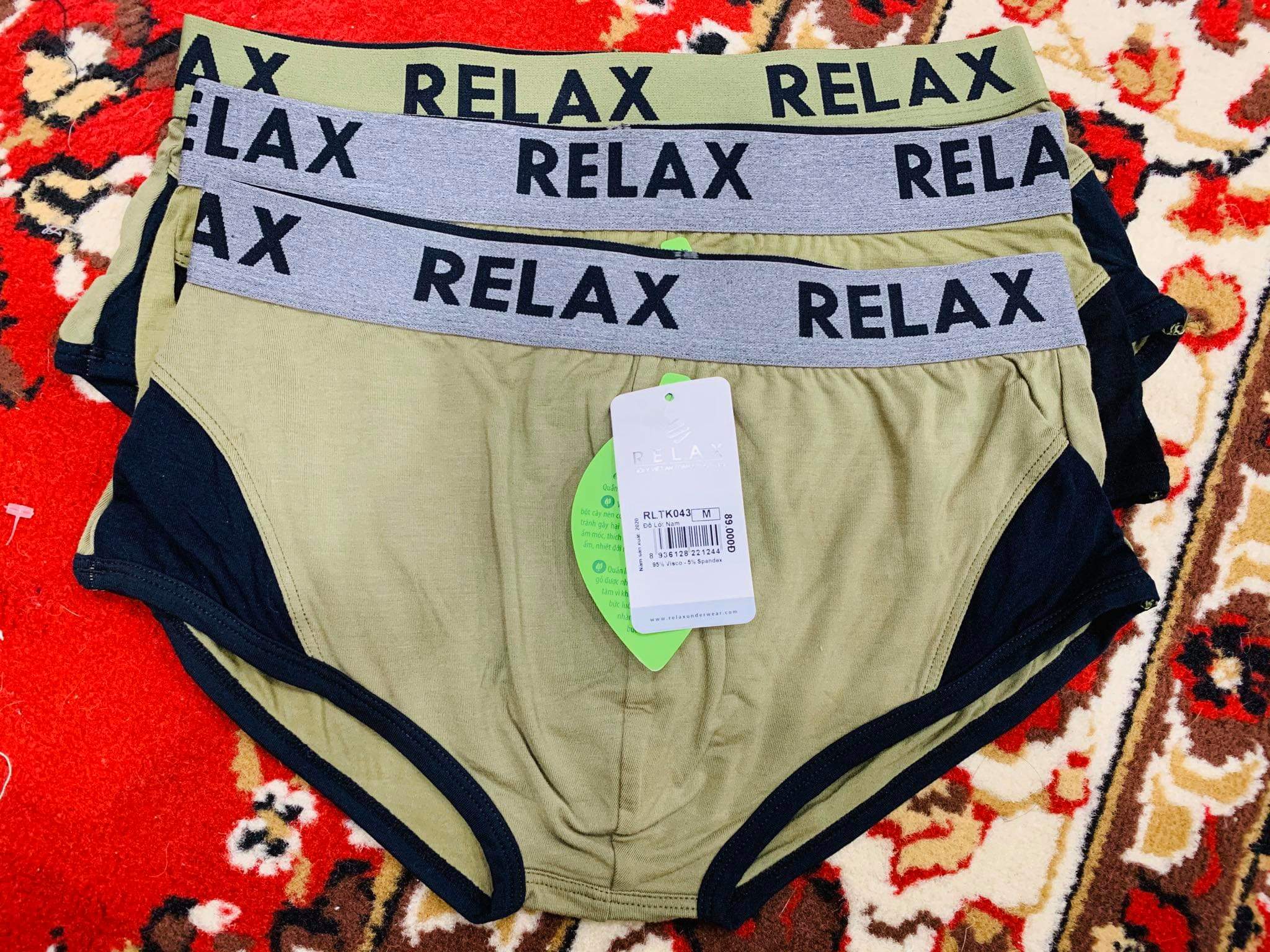 Quần lót nam trunk relax rltk043