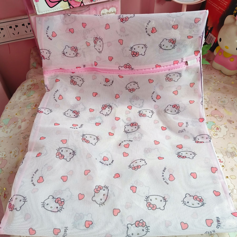 🌸TÚI GIẶT LƯỚI HELLO KITTY