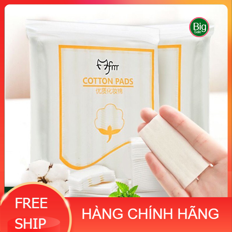 Bông tẩy trang 3 lớp 222 miếng 🔥𝑭𝑹𝑬𝑬𝑺𝑯𝑰𝑷🔥 cotton Pads [ HOA VIỆT SHOP ] A31