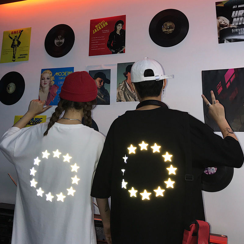 Áo thun stee effexor star phản quang unisex
