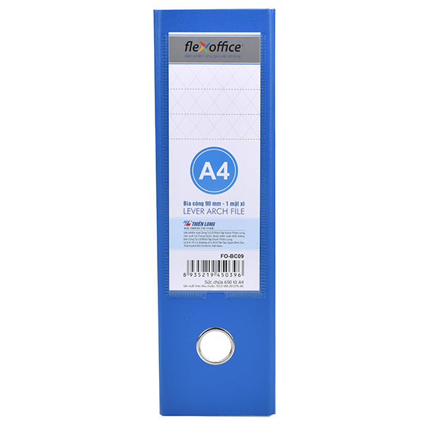 Bìa còng flexoffice 90a4 fo-bc09