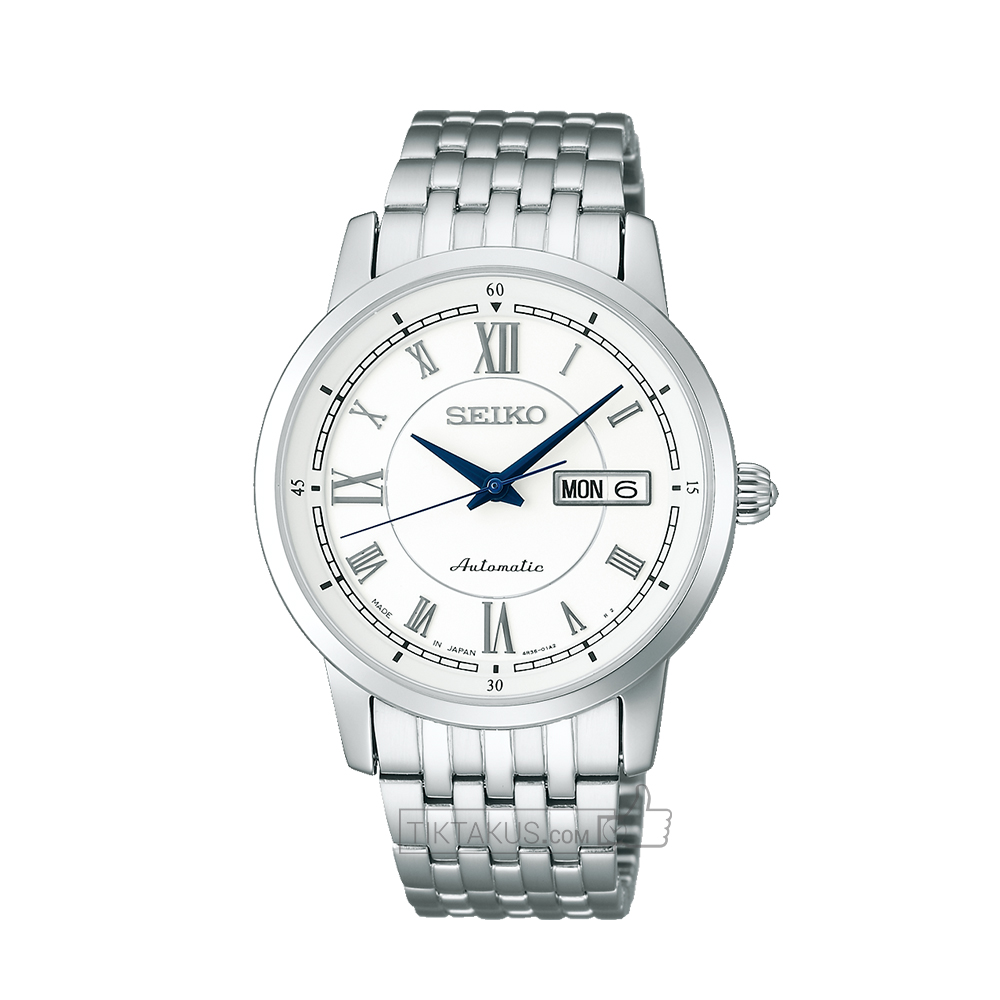Đồng hồ nam dây thép Seiko Presage Automatic Sary025 size 40mm lên cót tay kính sapphire
