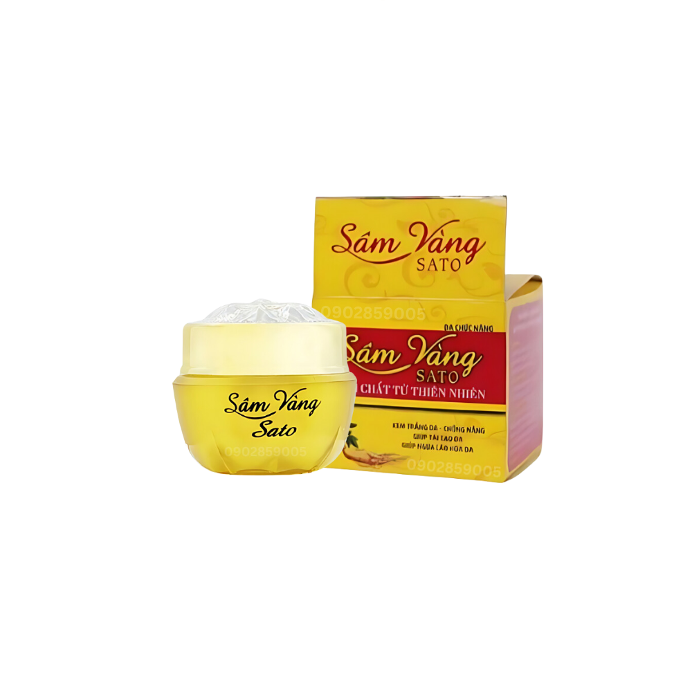 Kem dưỡng trắng da sâm vàng thảo dược đông y 15g