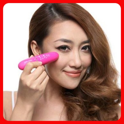 Máy làm giảm thâm quầng mắt,xóa nhăn (Tặng Kèm 1 Pin + 1 Quà Ngẫu Nhiên) - Electric Mini Vibrations Pouch Eye Massage Pen (Bút Massage mini cầm tay, máy mát xa mắt mini)