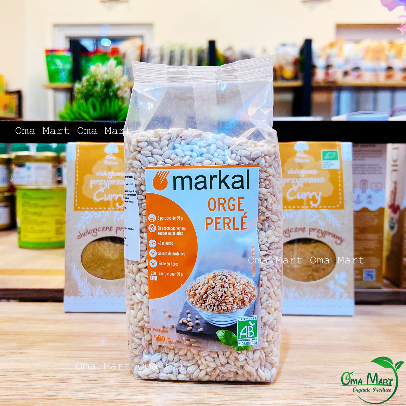 Ý dĩ hữu cơ markal 500g
